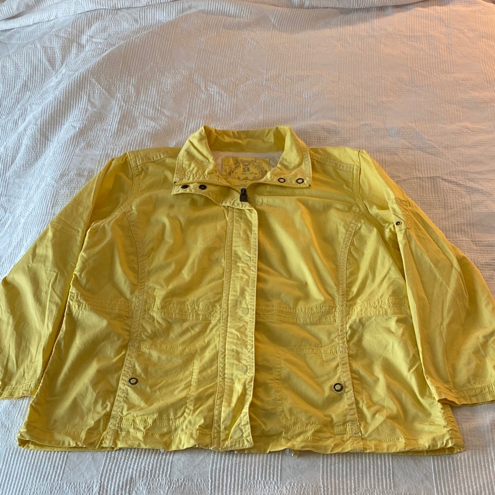 Yellow Utility Jacket
